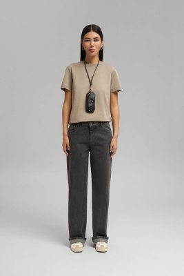 Футболка regular fit с эффектом варки