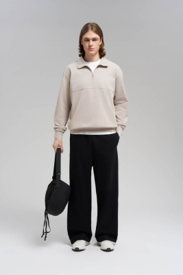 Толстовка comfort fit из хлопка пике