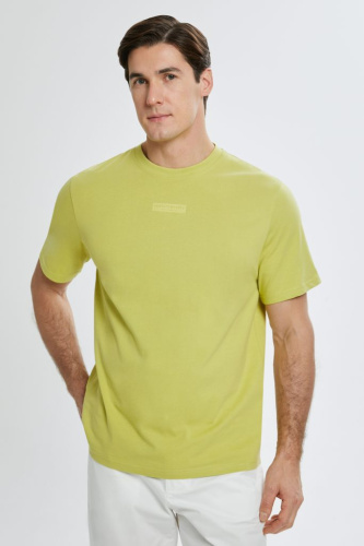 Футболка из хлопка с принтом