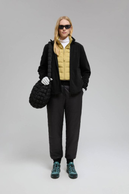 Утепленные брюки с эластичным низом