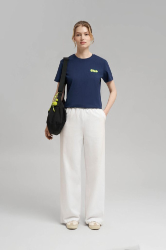 Футболка regular fit из хлопкового джерси