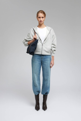 Толстовка на молнии с капюшоном