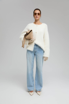 Джинсы wide leg fit женские