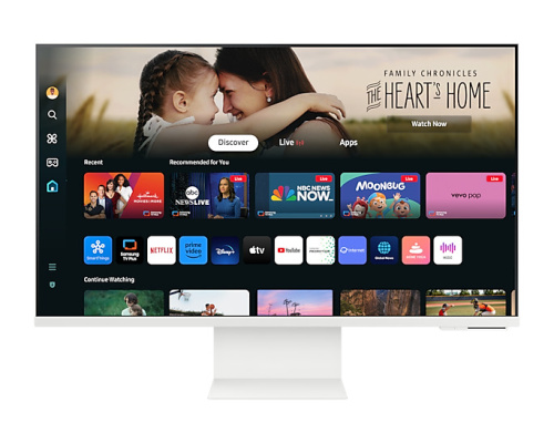 Монитор 32" Samsung M8 S32DM801UIXCI 3840x2160, 400cd, 178гр/178гр, VA LED, 16:9, 60Hz, HDMI, USB,HAS