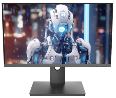 Монитор 27" BRAVUS BVQ2735 2560x1440 WLED, 16:9, IPS, 250cd, 1300:1, 5ms, 178/178, DP, HDMI, USB, 100Hz, Speakers, Tilt, VESA, black