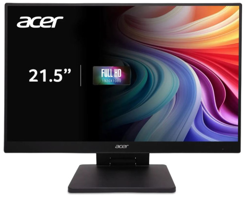 Монитор 21,5" Acer UT222QEBMIPHZX UM.WW2CD.E01 1920X1080, LED, 16:9, IPS, 300cd, 4ms, 178/178, 100Hz, HDMI, M/M глянцевая, VGA, DP, FHD, USB, TOUCH, b