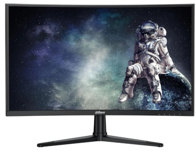 Монитор 23,6" Dahua DHI-LM24-E240C 1920x1080, 16:9, VA, 350cd, 1ms, 240Hz, 3000:1, 178°/178°, HDMI, DP, черный