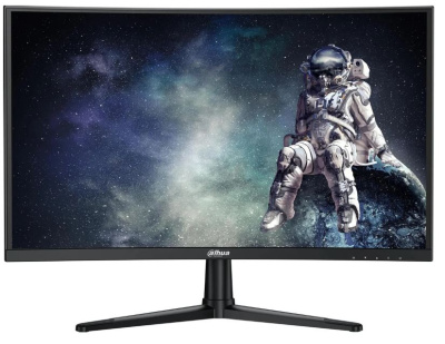 Монитор 27" Dahua DHI-LM27-E240C 1920x1080, 16:9, VA, 350cd, 1ms, 240Hz, 4000:1, 178°/178°, HDMI, DP, черный