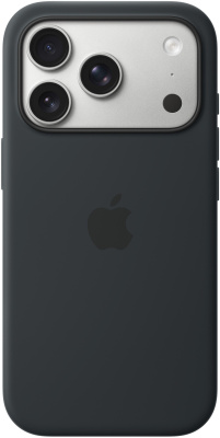 Клип-кейс Apple Silicone Case with MagSafe для Apple iPhone 17 Pro Black