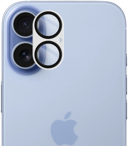 Защитное стекло Krutoff для камер Apple iPhone 17 Black
