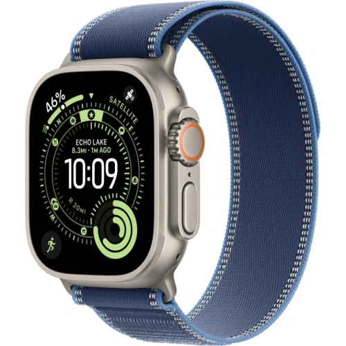 Смарт-часы Apple Watch Ultra 3 49mm Natural Titanium Case with Blue/Bright Blue Trail Loop (M/L)