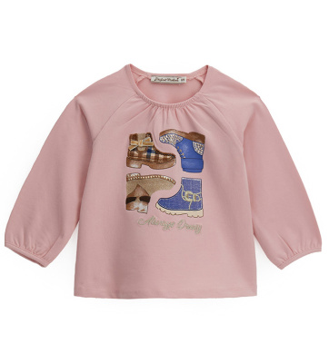 Лонгслив для маленькой девочки