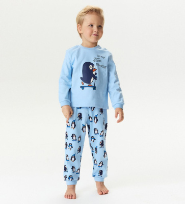 Пижама с длинным рукавом для маленького мальчика