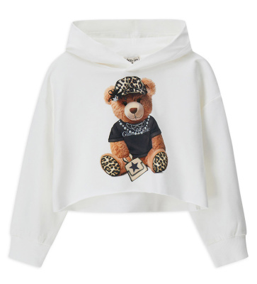 Толстовка укороченная для девочки