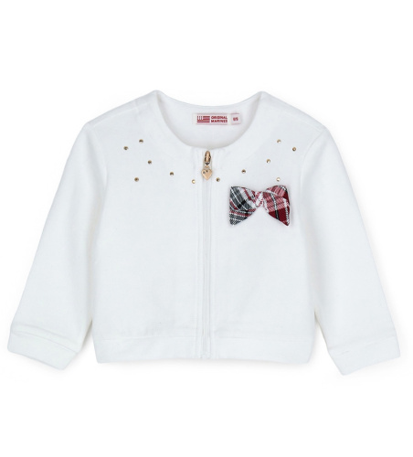 Толстовка на молнии для маленькой девочки