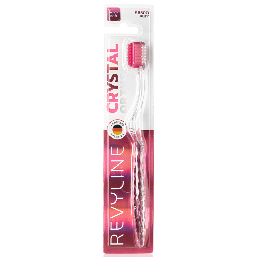 Зубная щетка Revyline S6500 Crystal Ortho Ruby