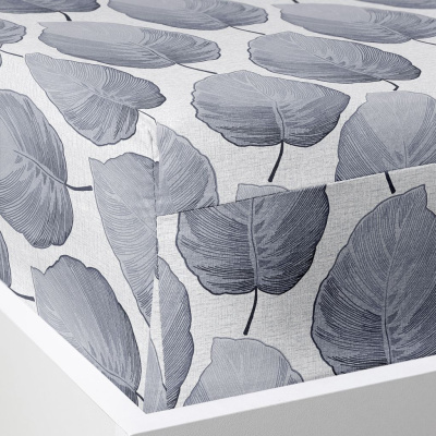 Простыня на резинке Modico Blue II