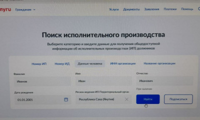 «Пробить» контрагента: на портале госуслуг появилась функция проверки чужих долгов / Алексей Рудых   