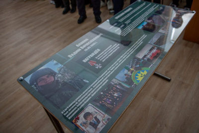 В школе №20 Якутска установили Парту Героя / ЯСИА Якутск Якутск Республика Саха (Якутия)