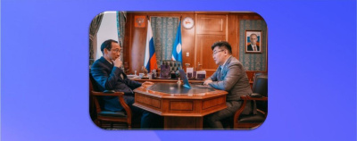 Глава Якутии Айсен Николаев провел рабочую встречу с Николаем Долгуновым /    Республика Саха (Якутия)