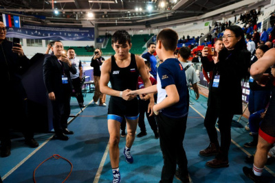 Борец Лев Павлов: «Никому не хотел отдавать даже одного балла» / Дьулустаан Сергеев Якутск Якутск Республика Саха (Якутия)