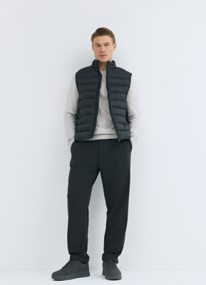 Брюки Slim из трикотажа, Черный