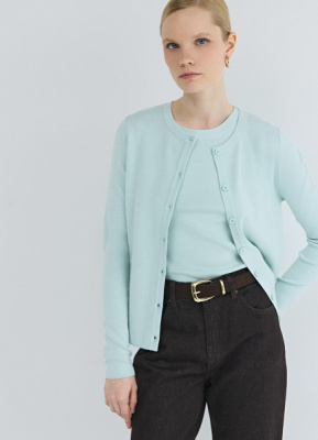 Базовый кардиган, Зеленый