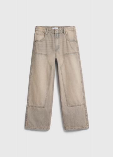 Джинсы Baggy Carpenter для мальчиков, Бежевый