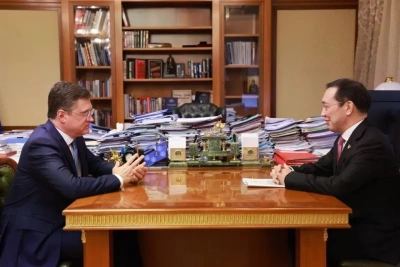 Айсен Николаев обсудил с Александром Новаком повышение эффективности энергетики Якутии / ЯСИА   