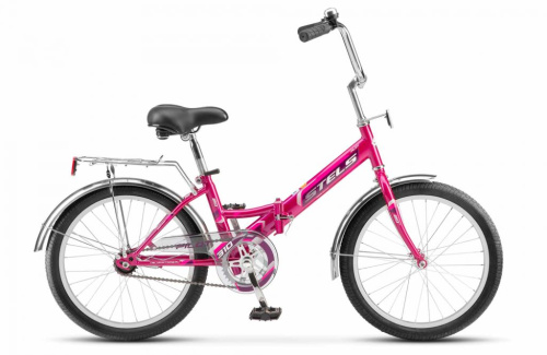 Складной велосипед Stels Pilot 310 С 20, год 2025, цвет Розовый, ростовка 12