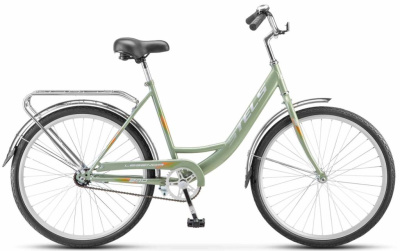 Женский велосипед Stels Legenda 240 26, год 2025, цвет Зеленый-Серый, ростовка 19