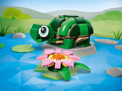 Creator 31377 Конструктор Черепаха с кувшинкой