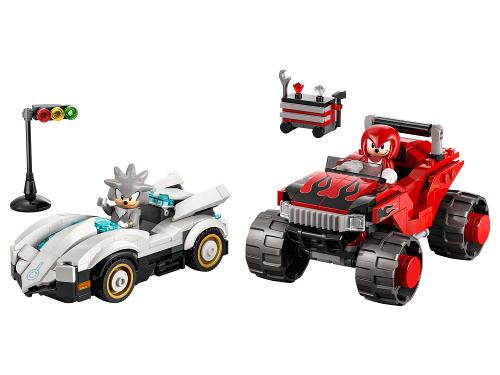 Sonic the Hedgehog 77118 Конструктор Автомобиль Сильвера против монстр-трака Наклза