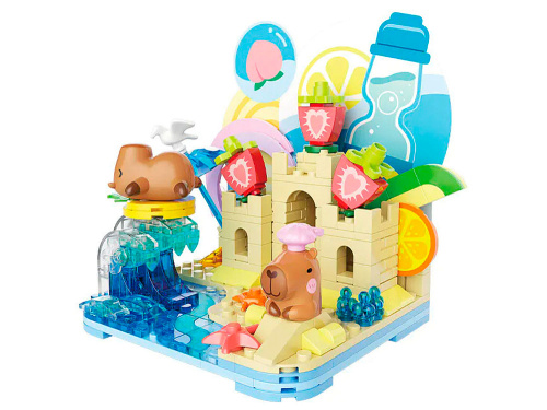 GK002 Конструктор Капибары на море