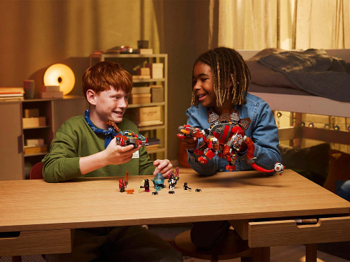 DREAMZzz 71514_L Конструктор Динозавр с реактивным самолетом