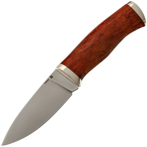 Нож Клык, сталь Elmax, рукоять карельская береза