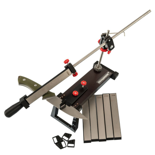 Точильный станок Складишок М, с набором из 6 алмазных камней