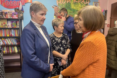 Алданский район посетила Марина Бахилина, доверенное лицо Владимира Путина / ЯСИА  Алданский 