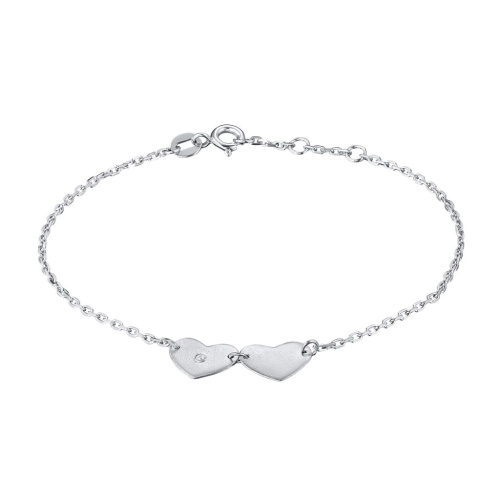 Браслет из серебра с бриллиантом э1701бр03185900