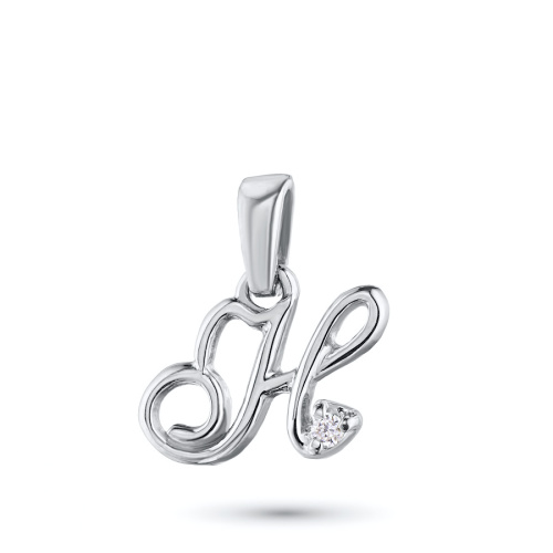 Подвеска из серебра с бриллиантом э0601пд04201235