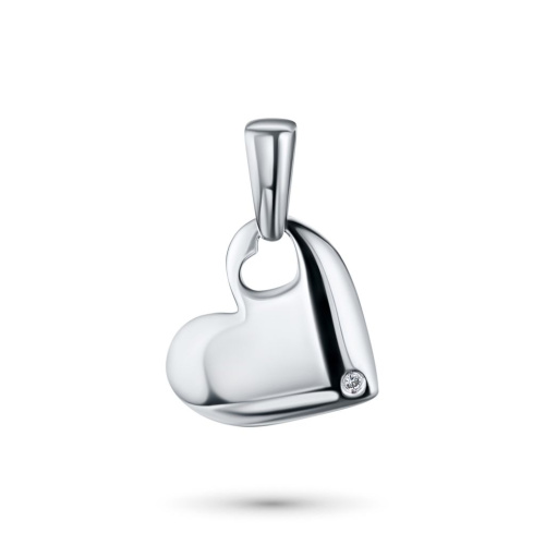 Подвеска из серебра с бриллиантом э0601пд06174900