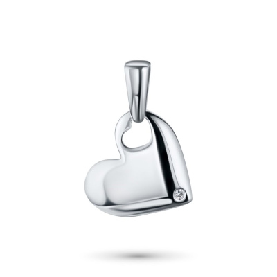 Подвеска из серебра с бриллиантом э0601пд06174900