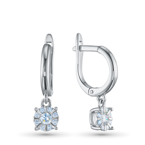 Серьги из серебра э0612сг10153800