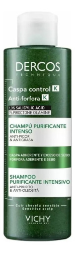 Интенсивный шампунь-пилинг против перхоти для кожи головы и волос Dercos Anti-Dandruff: Шампунь 250мл