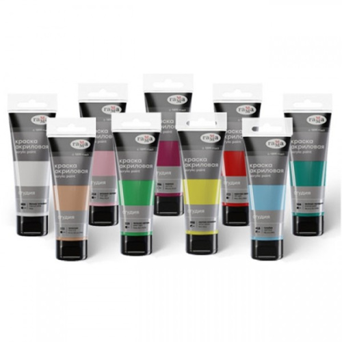 Акрил Гамма "Студия" 75 мл., все цвета
