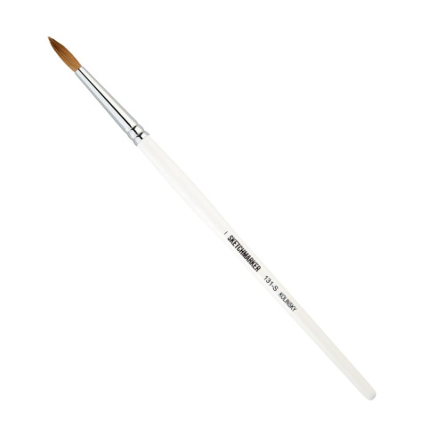 Кисть колонок круглая Sketchmarker "131" ручка короткая