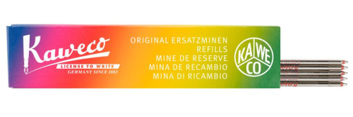 Стержень для шариковой ручки KAWECO D1 0,8 мм красный