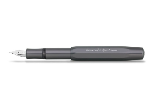 Ручка перьевая Kaweco AC Sport F 0,7 мм, корпус антрацитовый