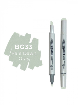 Маркер двухсторонний на спиртовой основе Sketchmarker Цвет Бледно-серый рассвет