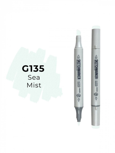 Маркер двухсторонний на спиртовой основе Sketchmarker Цвет Морская дымка